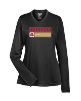 Russell County HS Wrestling Pennant - Womens Performance Longsleeve