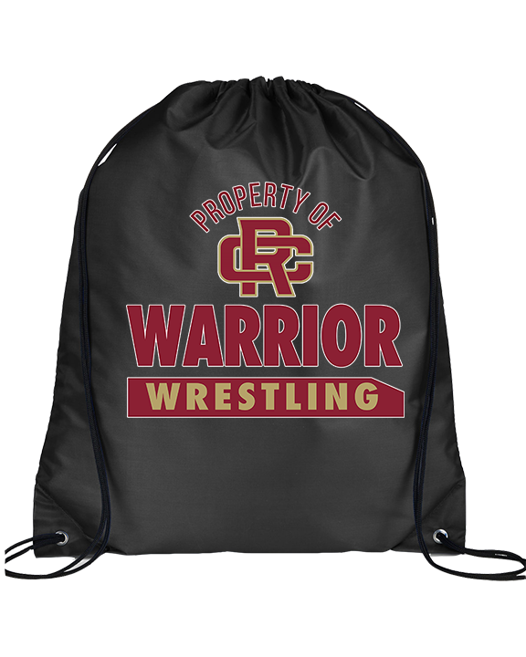Russell County HS Wrestling Property - Drawstring Bag