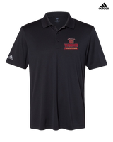 Russell County HS Wrestling Property - Mens Adidas Polo