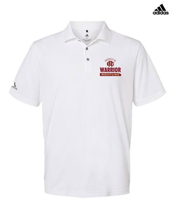Russell County HS Wrestling Property - Mens Adidas Polo