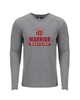 Russell County HS Wrestling Property - Tri-Blend Long Sleeve