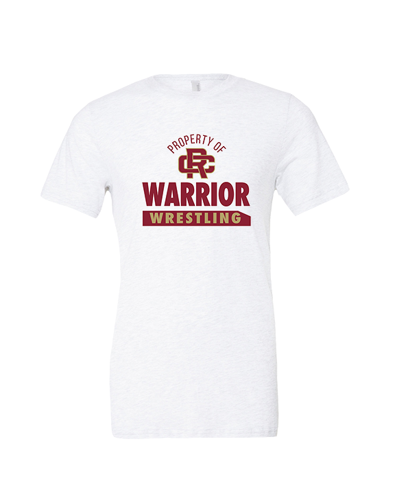 Russell County HS Wrestling Property - Tri-Blend Shirt
