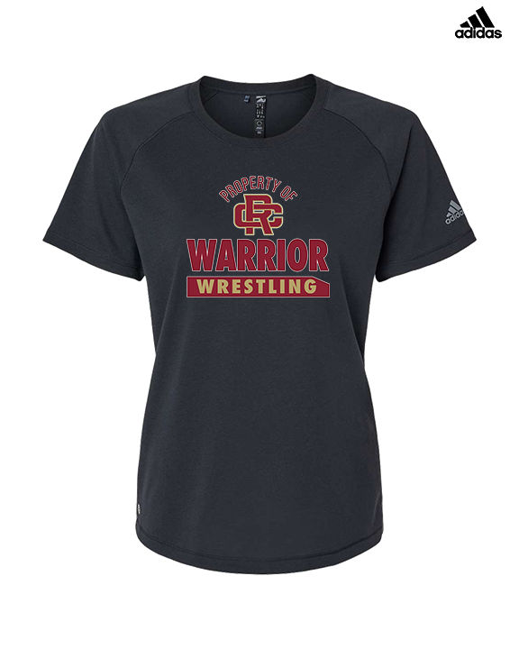 Russell County HS Wrestling Property - Womens Adidas Performance Shirt