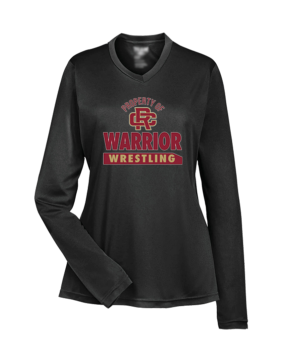Russell County HS Wrestling Property - Womens Performance Longsleeve