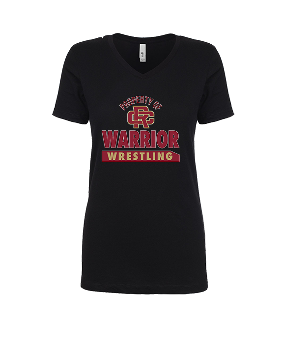 Russell County HS Wrestling Property - Womens Vneck