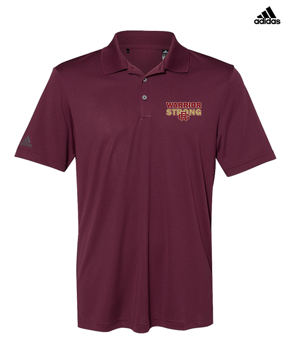 Russell County HS Wrestling Strong - Mens Adidas Polo