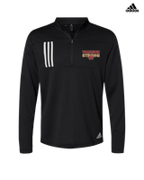 Russell County HS Wrestling Strong - Mens Adidas Quarter Zip