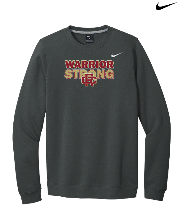 Russell County HS Wrestling Strong - Mens Nike Crewneck
