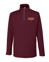 Russell County HS Wrestling Strong - Mens Quarter Zip