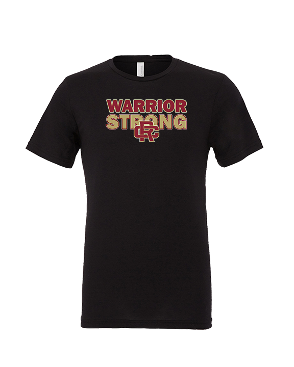 Russell County HS Wrestling Strong - Tri-Blend Shirt