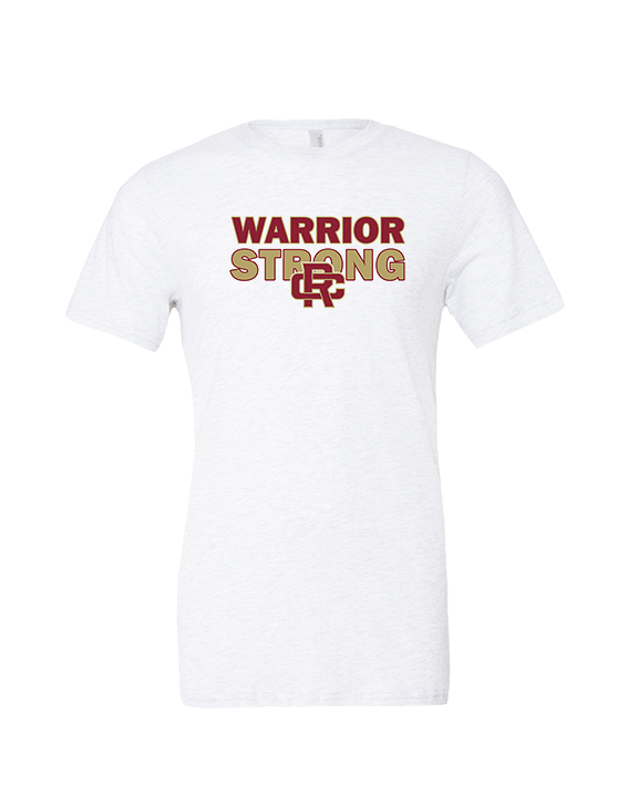 Russell County HS Wrestling Strong - Tri-Blend Shirt