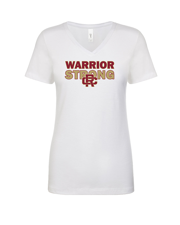 Russell County HS Wrestling Strong - Womens Vneck