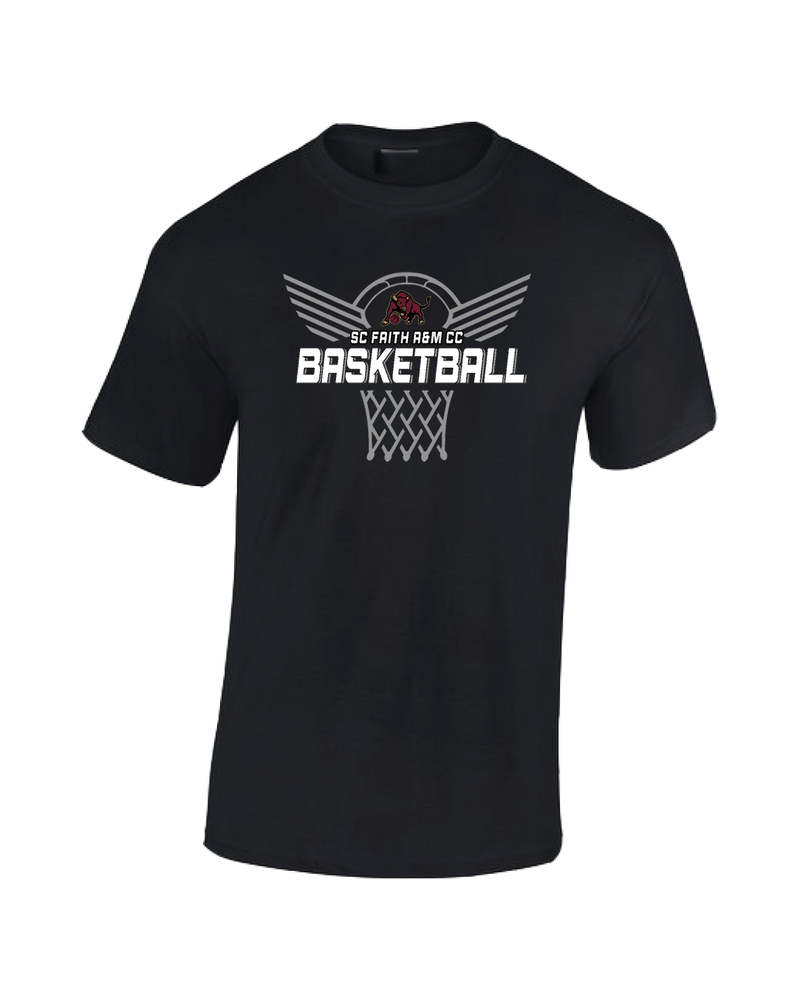 SC Faith A&M CC Nothing But Net - Cotton T-Shirt