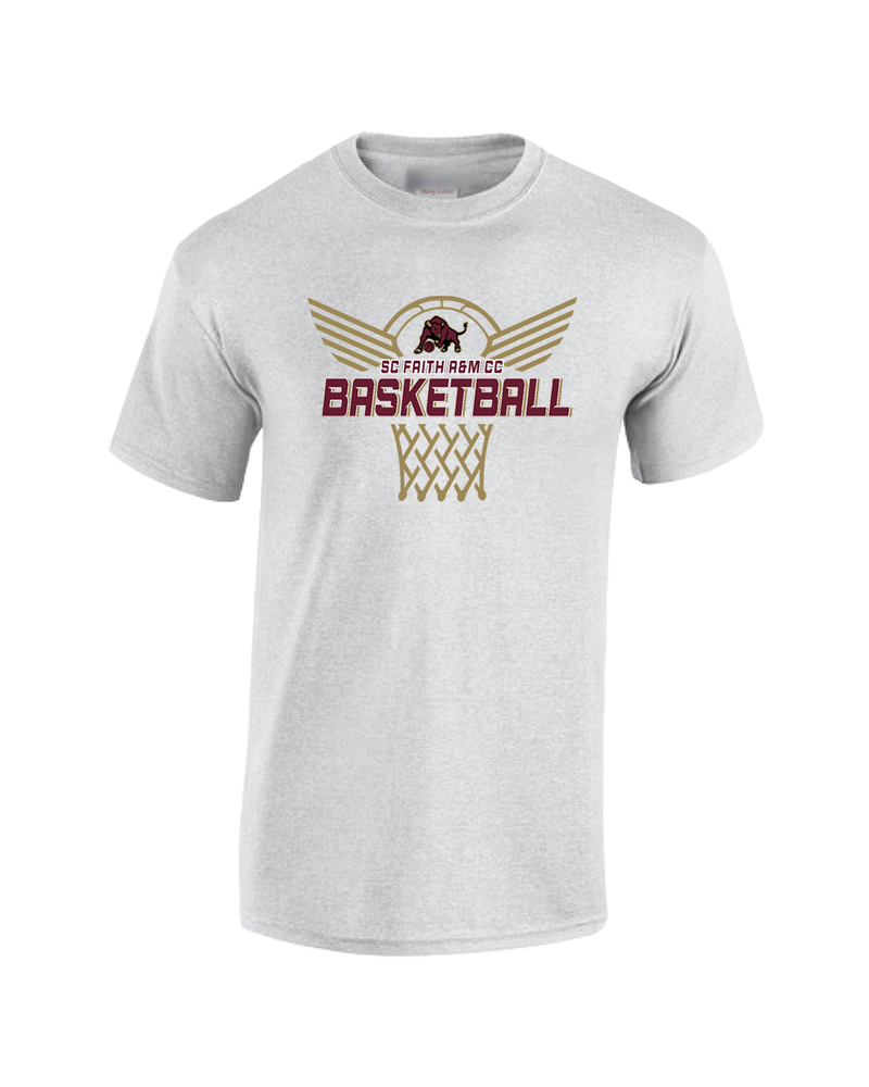 SC Faith A&M CC Nothing But Net - Cotton T-Shirt