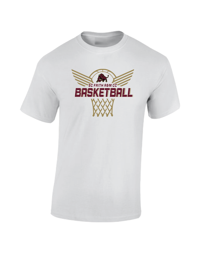 SC Faith A&M CC Nothing But Net - Cotton T-Shirt