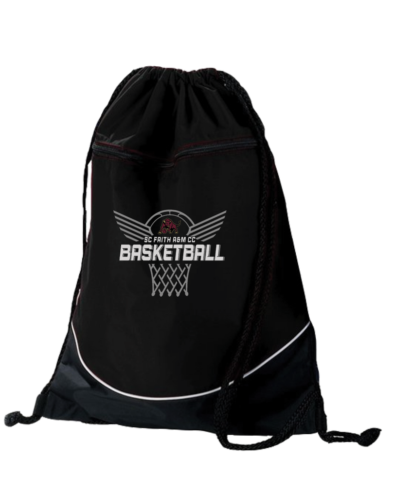 SC Faith A&M CC Nothing But Net - Drawstring Bag