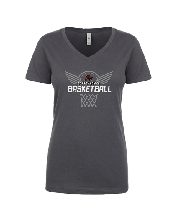 SC Faith A&M CC Nothing But Net - Women’s V-Neck