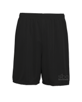 SFBA Sports Performance Black - Mens 7inch Training Shorts