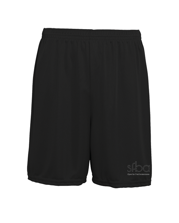 SFBA Sports Performance Black - Mens 7inch Training Shorts