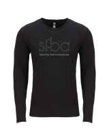 SFBA Sports Performance Black - Tri-Blend Long Sleeve