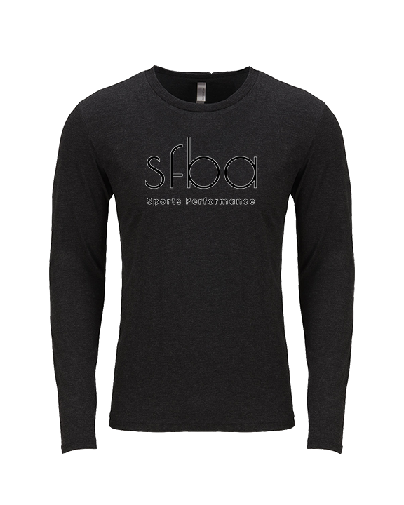 SFBA Sports Performance Black - Tri-Blend Long Sleeve
