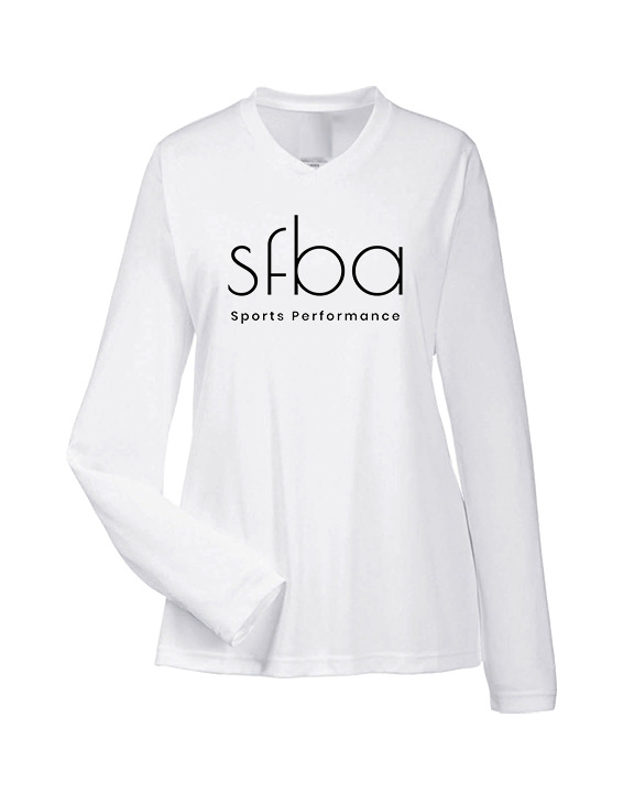 SFBA Sports Performance Black - Womens Performance Longsleeve