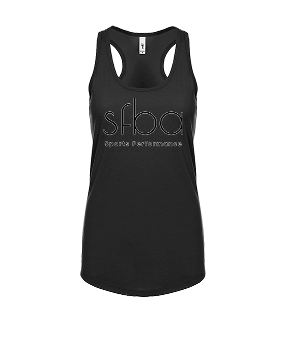 SFBA Sports Performance Black - Womens Tank Top