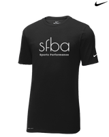 SFBA Sports Performance White - Mens Nike Cotton Poly Tee