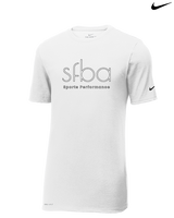 SFBA Sports Performance White - Mens Nike Cotton Poly Tee