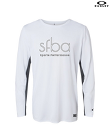 SFBA Sports Performance White - Mens Oakley Longsleeve