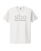 SFBA Sports Performance White - Mens Select Cotton T-Shirt