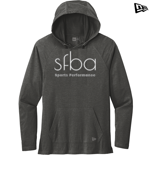 SFBA Sports Performance White - New Era Tri-Blend Hoodie