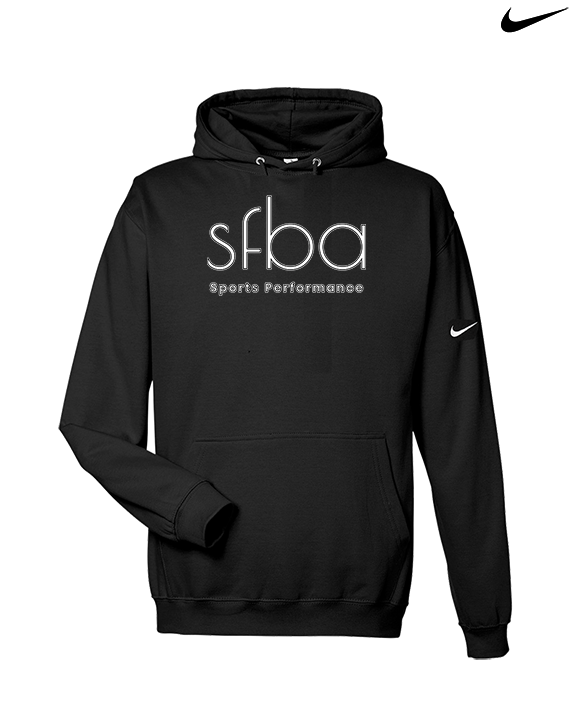 SFBA Sports Performance White - Nike Club Fleece Hoodie