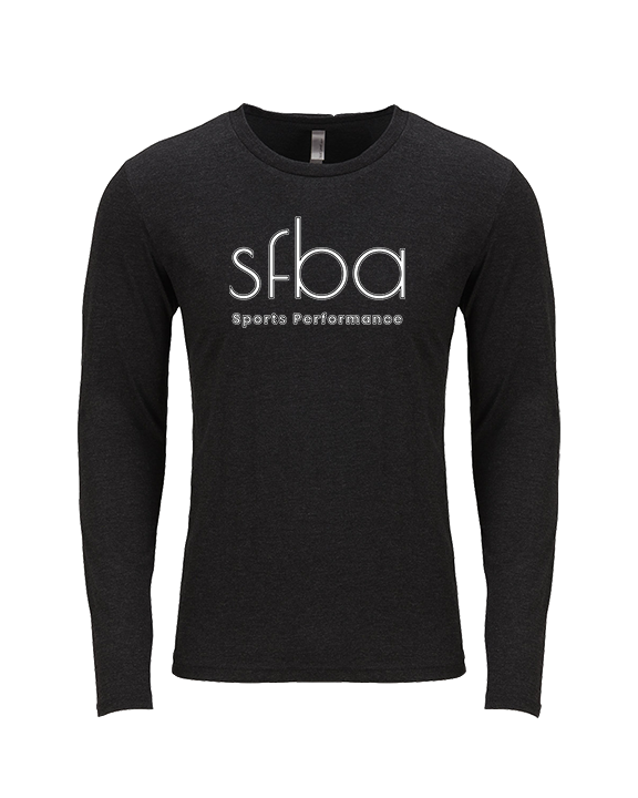SFBA Sports Performance White - Tri-Blend Long Sleeve