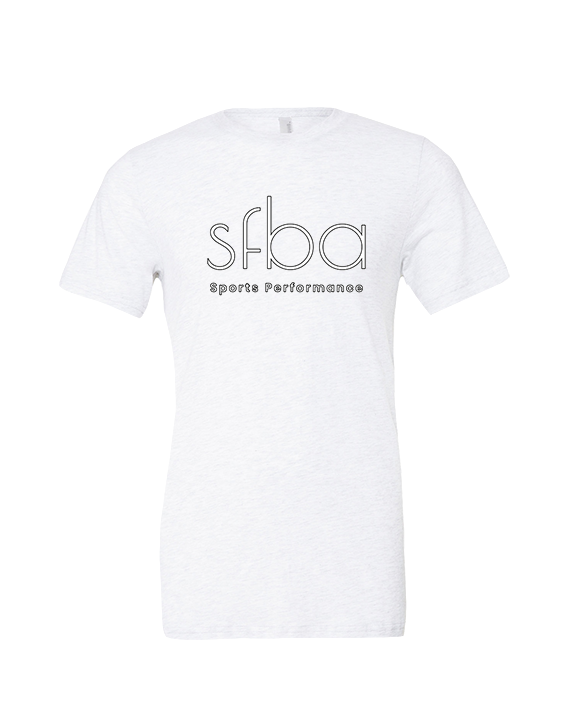 SFBA Sports Performance White - Tri-Blend Shirt