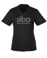 SFBA Sports Performance White - Womens Performance Shirt