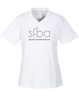 SFBA Sports Performance White - Womens Performance Shirt