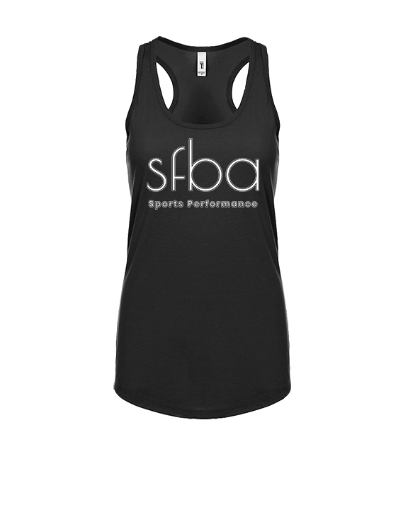 SFBA Sports Performance White - Womens Tank Top