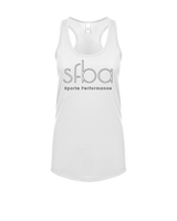 SFBA Sports Performance White - Womens Tank Top
