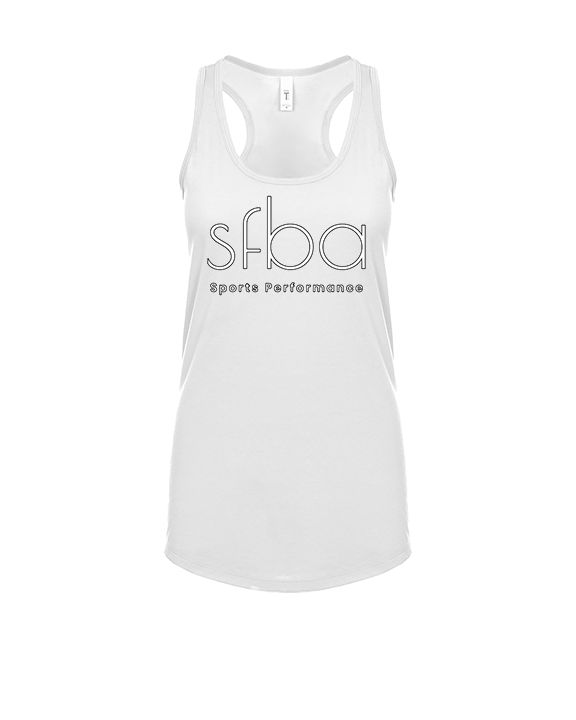 SFBA Sports Performance White - Womens Tank Top