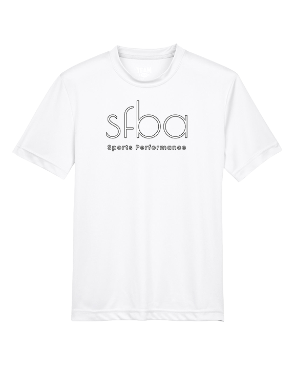SFBA Sports Performance White - Youth Performance Shirt