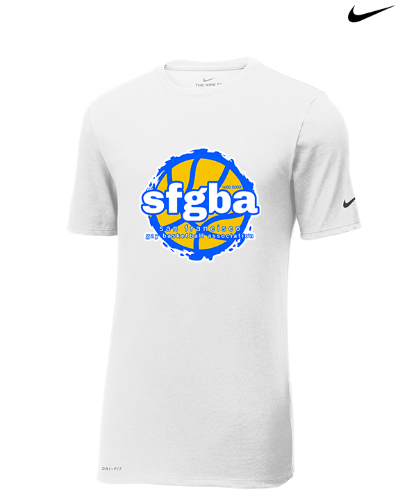 SFGBA Main Logo - Mens Nike Cotton Poly Tee