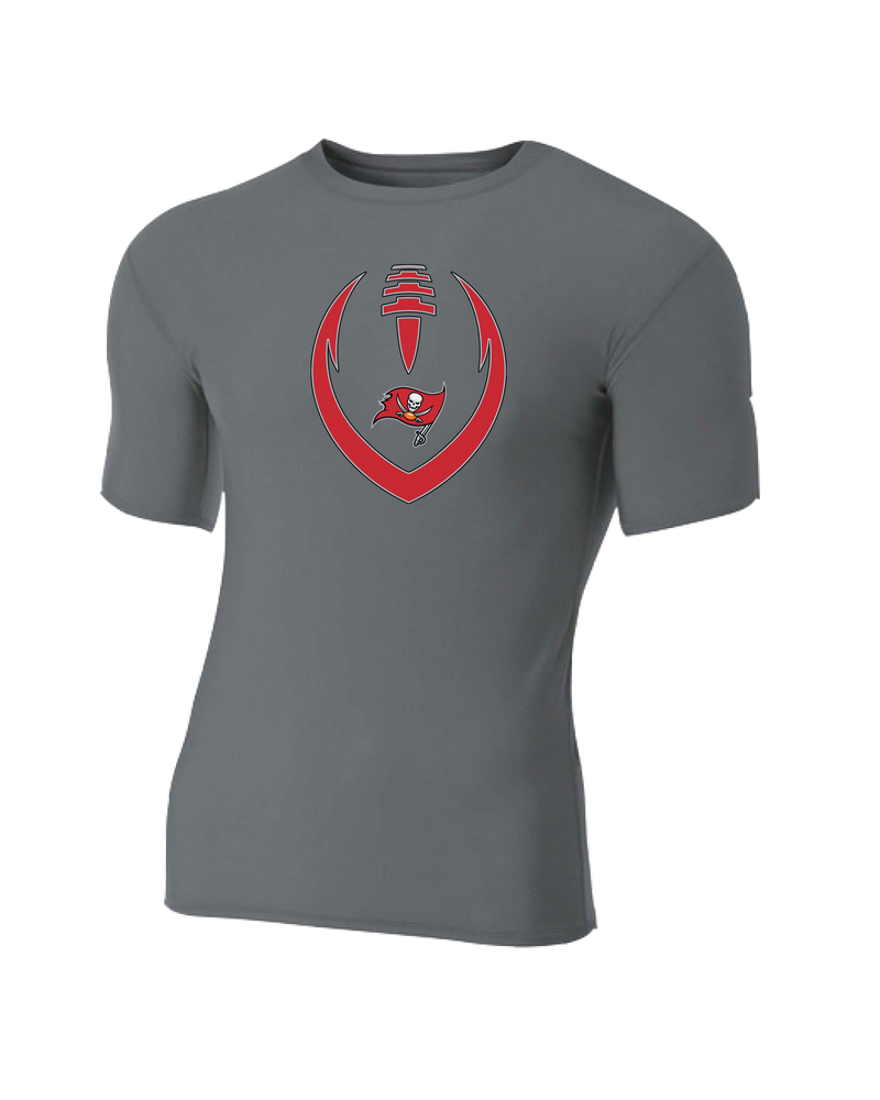 San Leandro Full Football - Compression T-Shirt