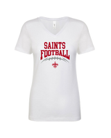 Palm Beach Christian Football  - Women's V-Neck