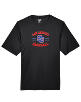 San Gabriel HS Baseball Curve - Performance T-Shirt