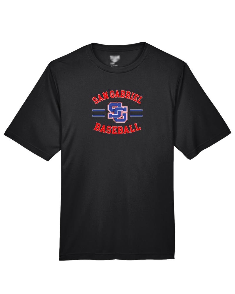 San Gabriel HS Baseball Curve - Performance T-Shirt