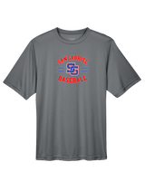 San Gabriel HS Baseball Curve - Performance T-Shirt