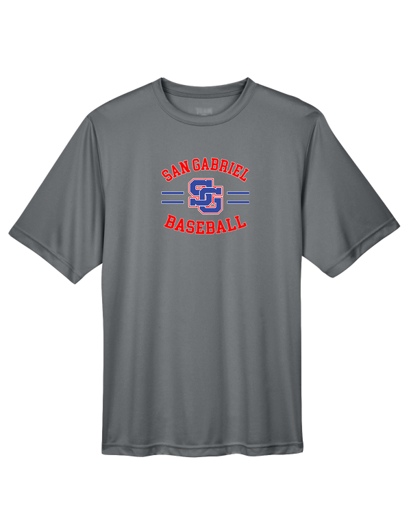 San Gabriel HS Baseball Curve - Performance T-Shirt