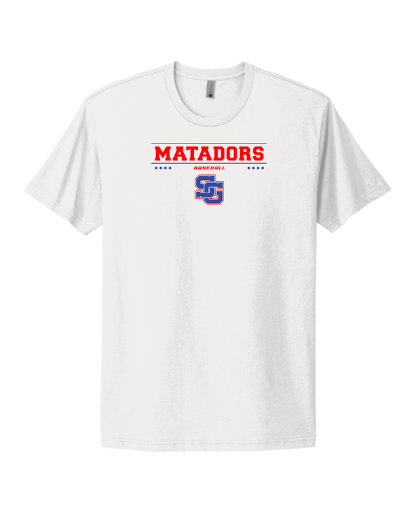 San Gabriel HS Baseball Border - Select Cotton T-Shirt