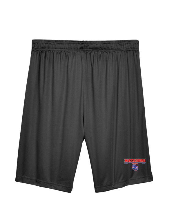 San Gabriel HS Baseball Border - Training Short With Pocket